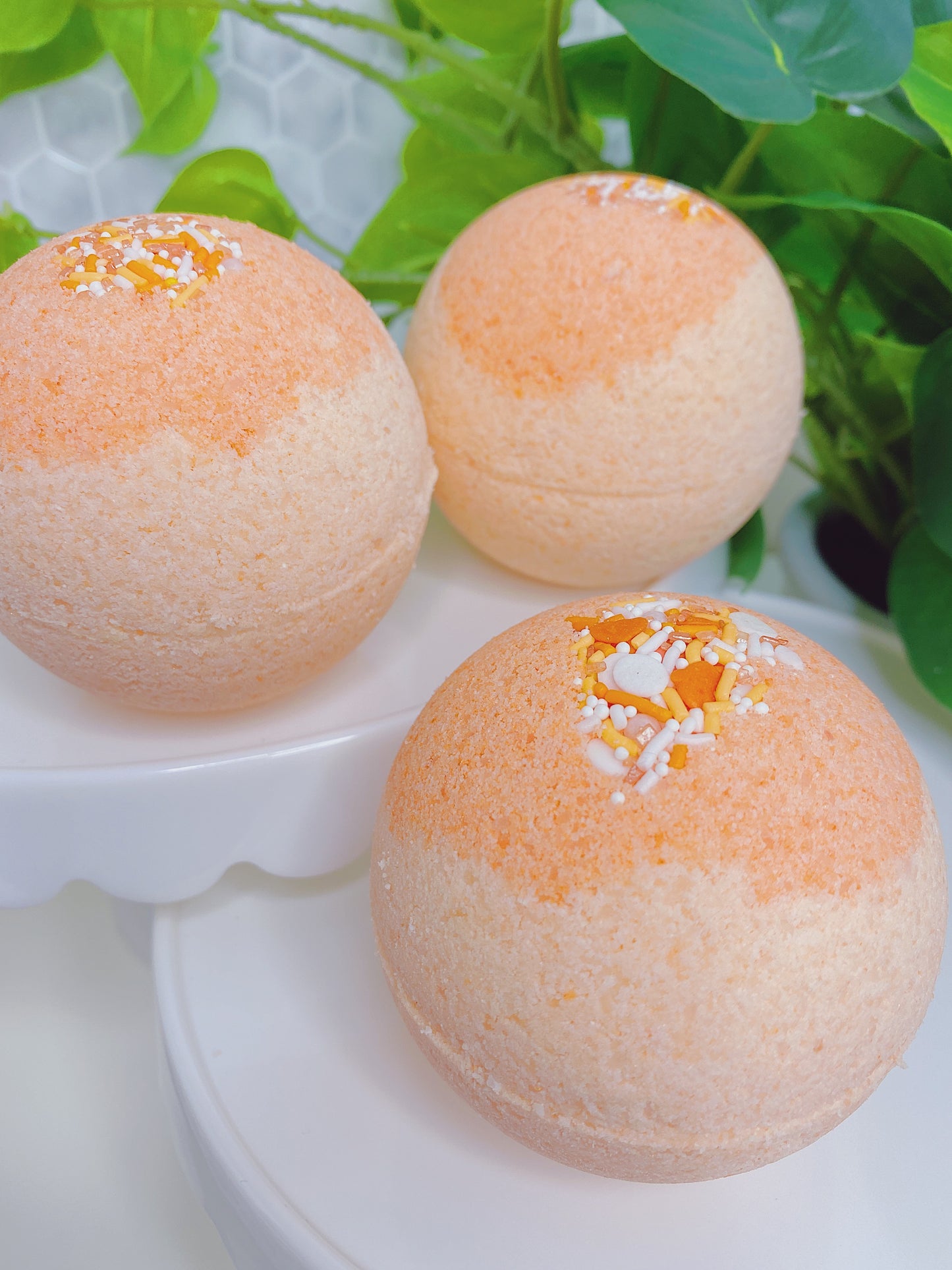Bomba da bagno torta di zucca